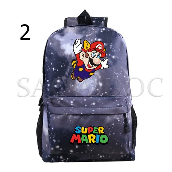 Super Mario Ryggsäck Skolväska.k