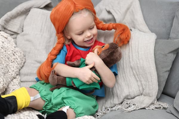 Pippi Utkledningsklær 2-4 år.z Multicolor multifärg