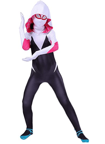 Superhelt Barn Bodysuit Halloween Cosplay Jumpsuit.k L