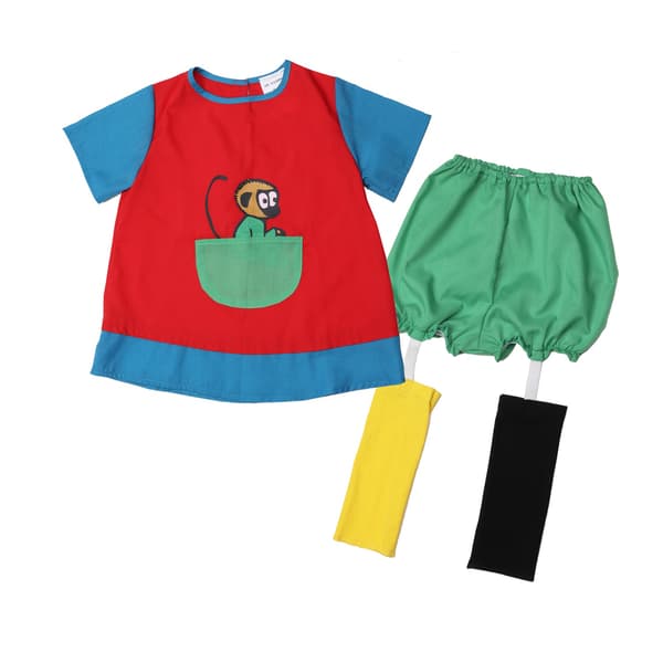 Pippi Utkledningsklær 2-4 år.z Multicolor multifärg