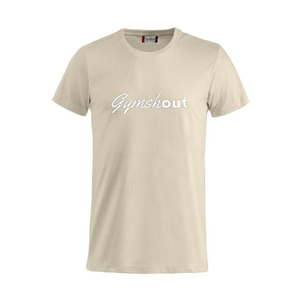 Gymshout T-shirt 5 färger för både henne och honom Khaki XS
