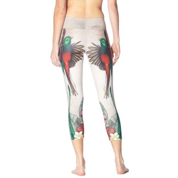 Loving Bird Yoga Capri -leggingsit Beige M