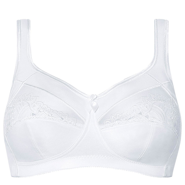 Amoena Isadora Mjuk Support Behå Vit White 70B