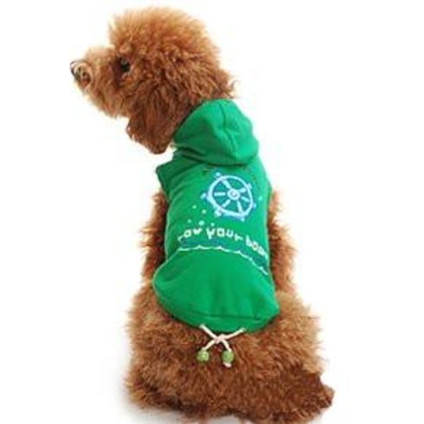 Koiran paita Huppari Vihreä Medium Green M