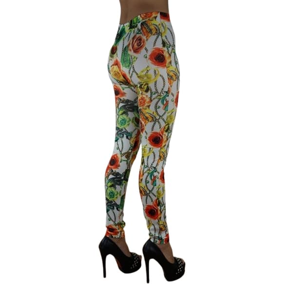 Sömlösa Mönstrade Leggings 3-pack multifärg one size