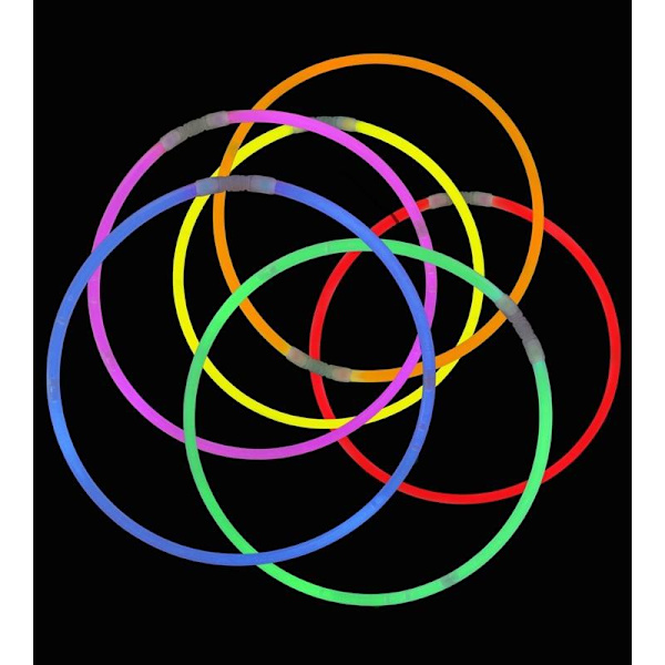 Glow Stick Armband 15-pack Multicolor one size