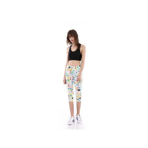 Woof Capri Leggings Multicolor S