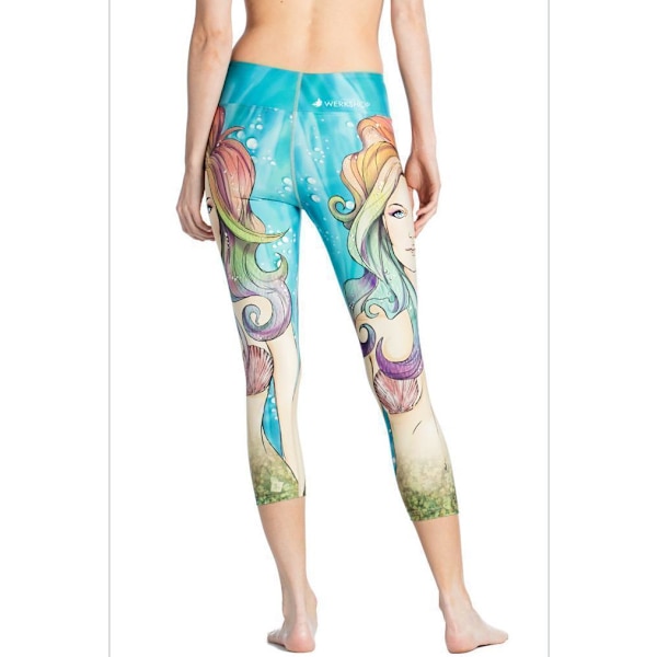 Sjöjungfru Leggings MultiColor XXXXL