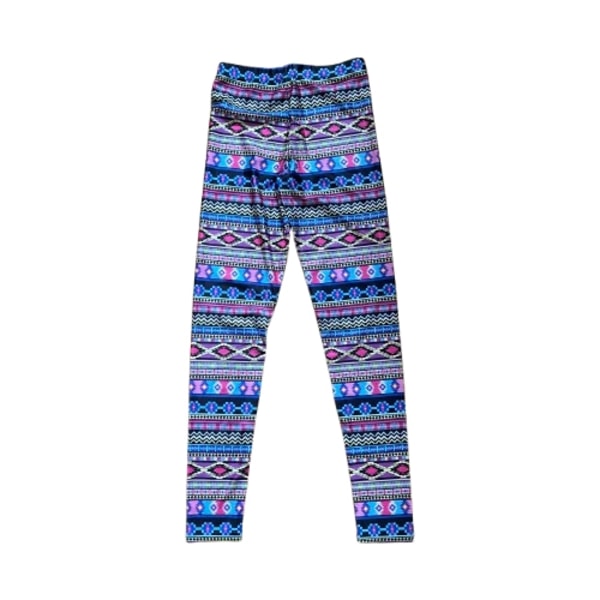 Färgglada mönstrade Leggings multifärg M