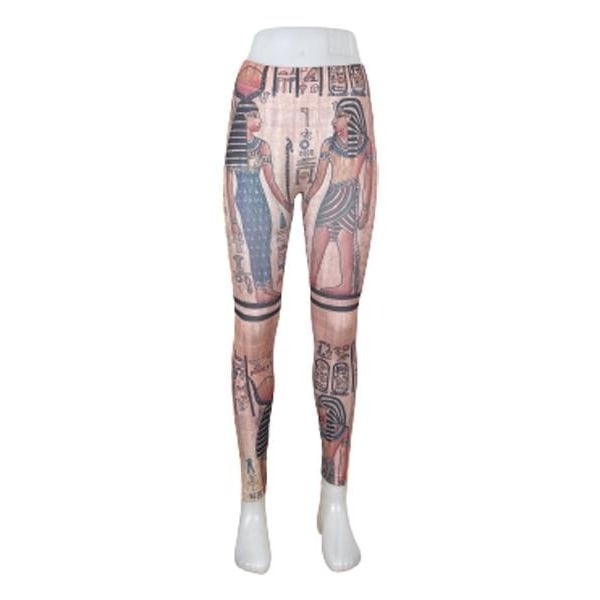 Sömlösa Mönstrade Leggings 3-pack Multicolor one size
