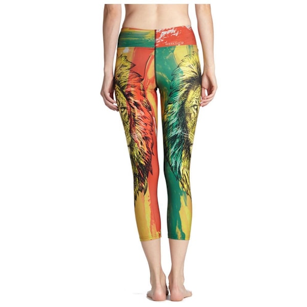 Lejon Yoga Capri MultiColor M