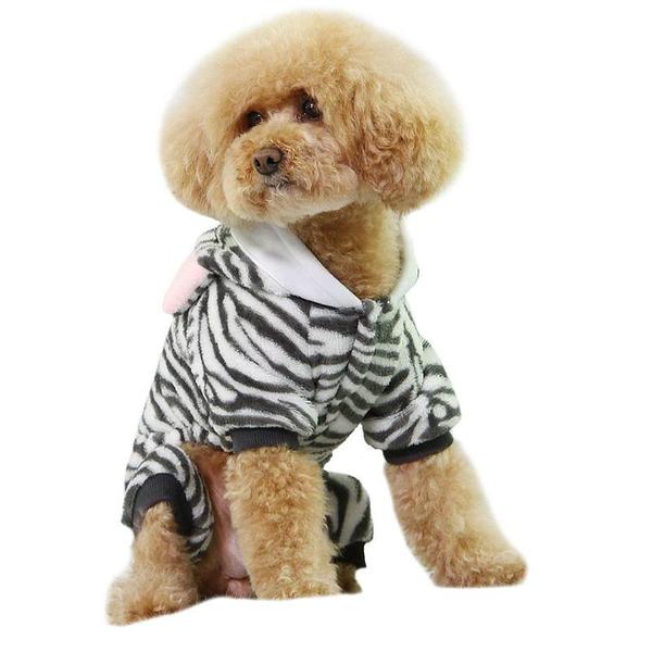 Fleeceoverall Tiger Grå Hundkläder Grey XL