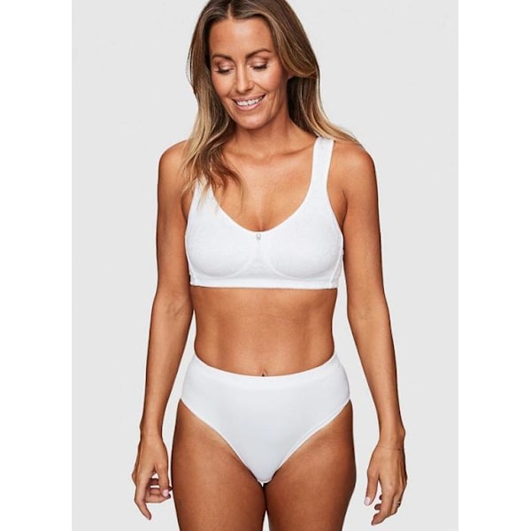 Abecita Agnes Mjuk-BH Vit White 100H