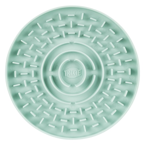 Junior Lick'n'Snack Plade, Ø 21 cm Aktivitetsprodukt Lime green one size