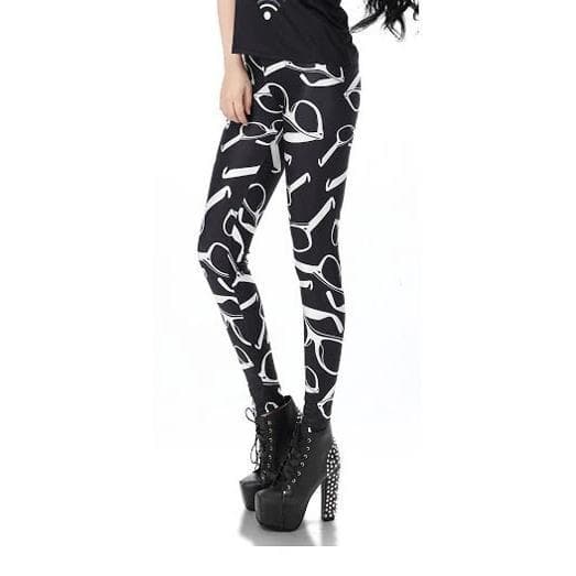 Svarta Spion Leggings Svart S