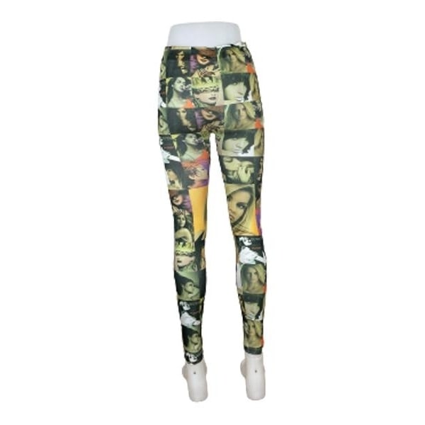 Sömlösa Mönstrade Leggings 3-pack multifärg one size