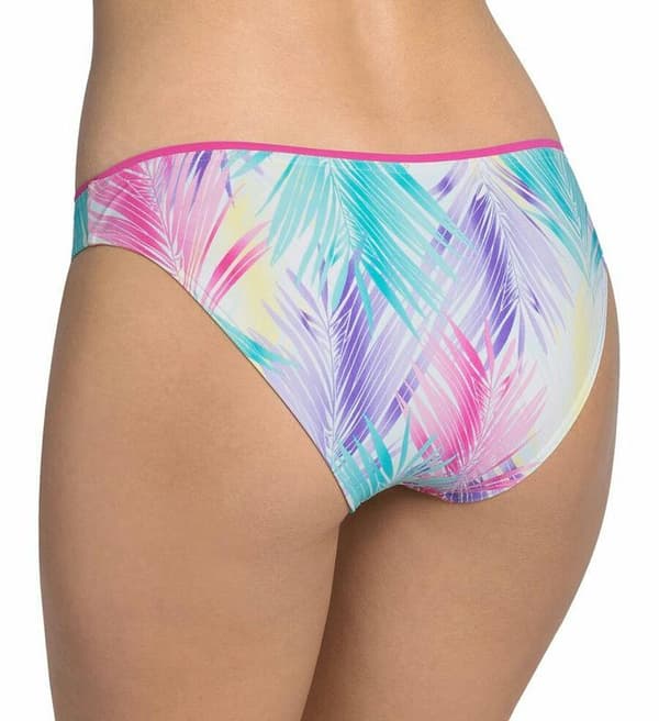 Sloggi Pink Palm Bikini Tai Trosa Bikinitrosa Multicolor 36