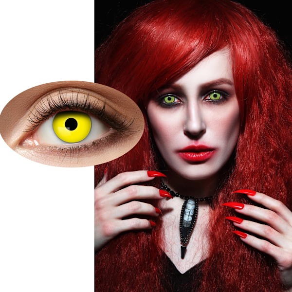 Partylinser Crazylinser Hellraiser 7 dagar Yellow one size