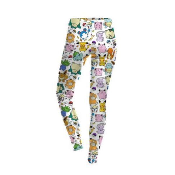 Mönstrade Träningsleggings MultiColor S