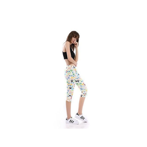 Woof Capri Leggings Multicolor S