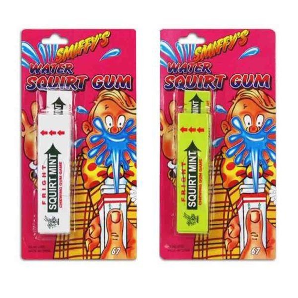 Tuggummi vattenspruta Skämt Multicolor one size