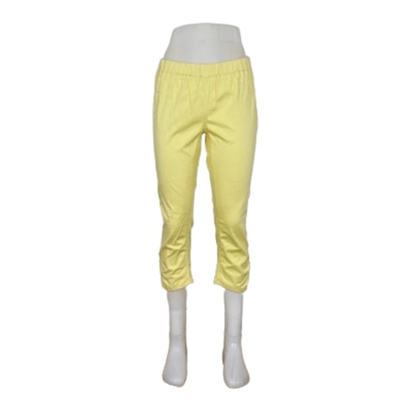 Gul Slim Fit Capri Leggings Small Yellow S