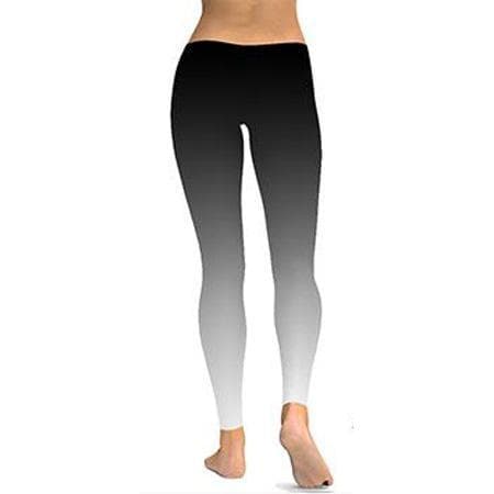 Melerade leggings i 3 olika färger Svart S