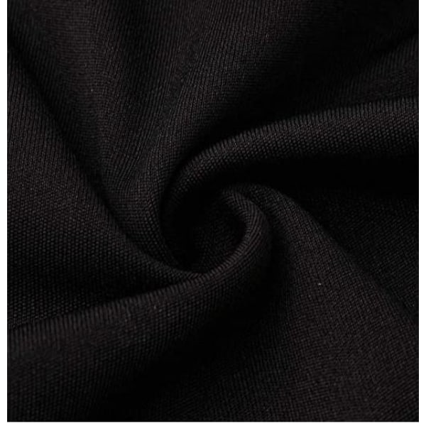Svarta Leggings med snörning i midjan Black M