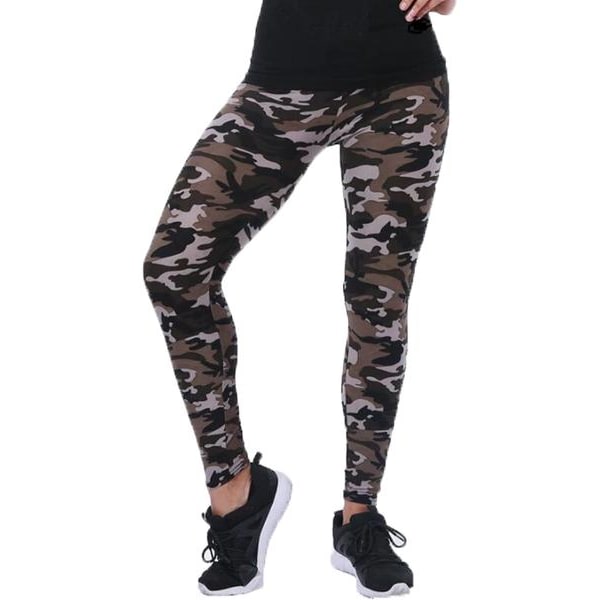 Camouflage leggings Brown one size
