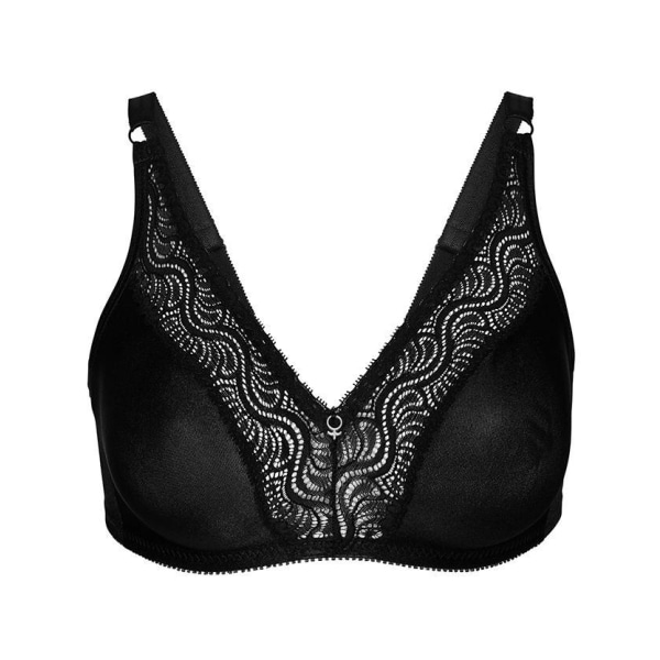 Abecita Glitter Formpressad Mjuk-BH Svart Black 70/75B