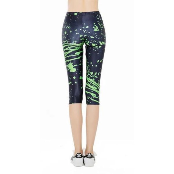 Capri grönfärg Splatter MultiColor S