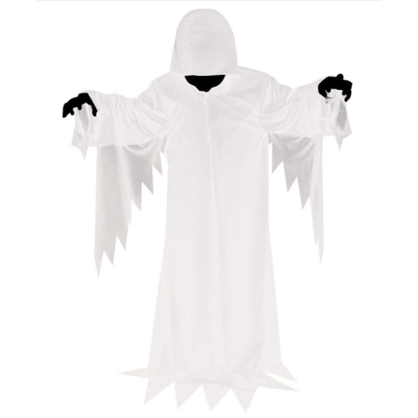 Ghost Angel White Cape Børnekostume Masquerade White 140