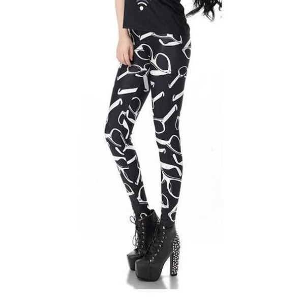 Svarta Spion Leggings Svart M