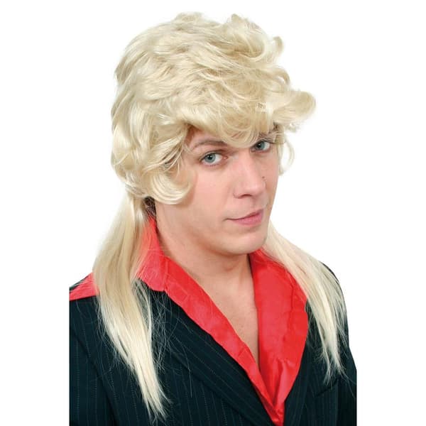 Hockeyfrilla Blond Maskerad Vit one size