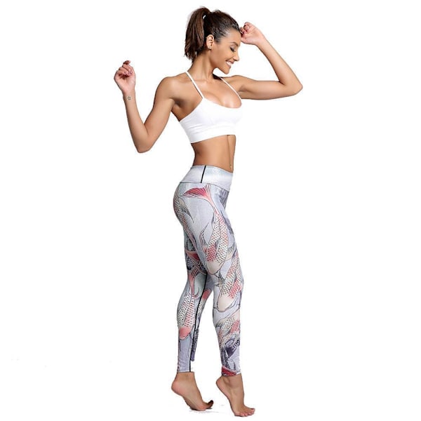 Koi Yoga Leggings MultiColor XXXXL