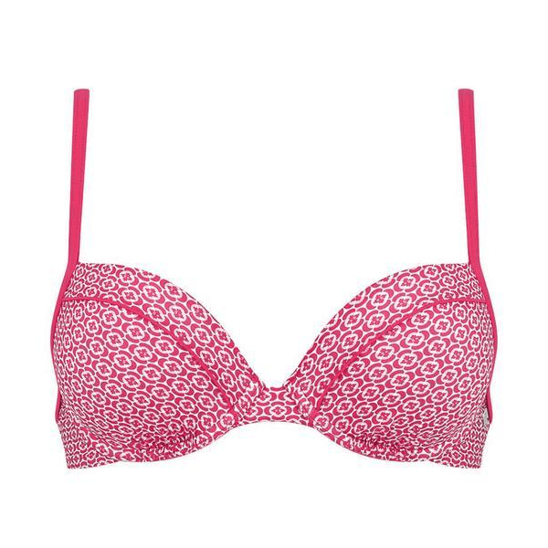BH Sloggi bikini hindbærmønstret Pink 6ada | Pink | Abstrakt & geometri |  Fyndiq