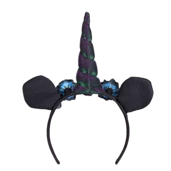 Diadem Dark Unicorn Multicolor one size