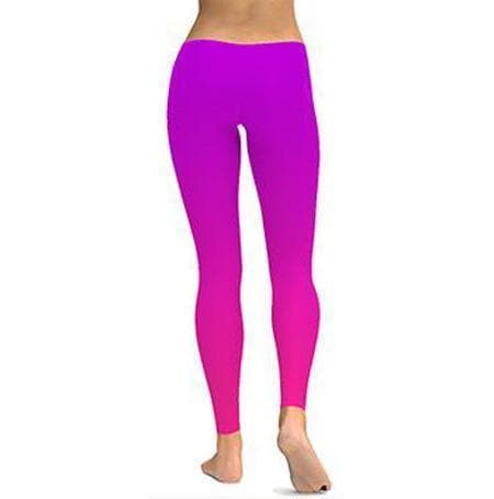 Melerade leggings i 3 olika färger Svart S