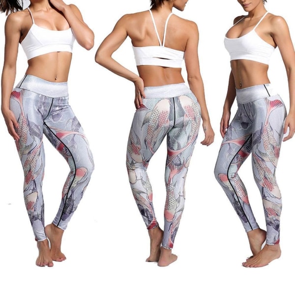 Koi Yoga Leggings multifärg XL