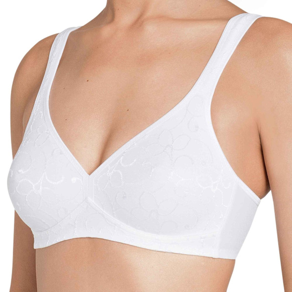 Triumph Elegant Cotton BH Vit 75B White 75B