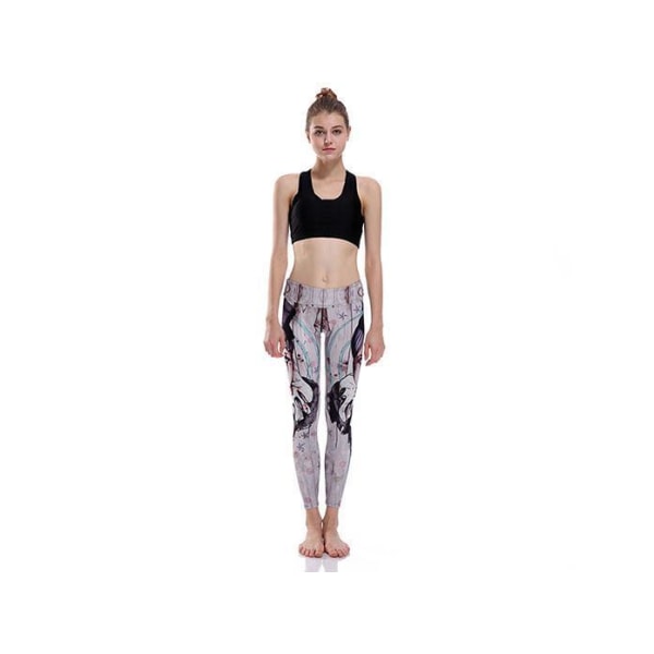 Circus Vixen Yoga Leggings MultiColor S