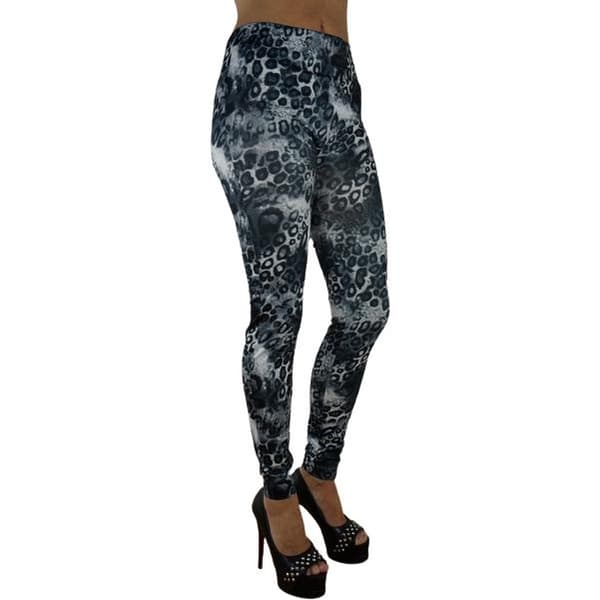 Sömlösa Mönstrade Leggings 3-pack multifärg one size