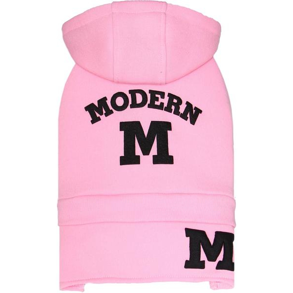 Hoodie Modern M Hundtröja för hunden Pink S
