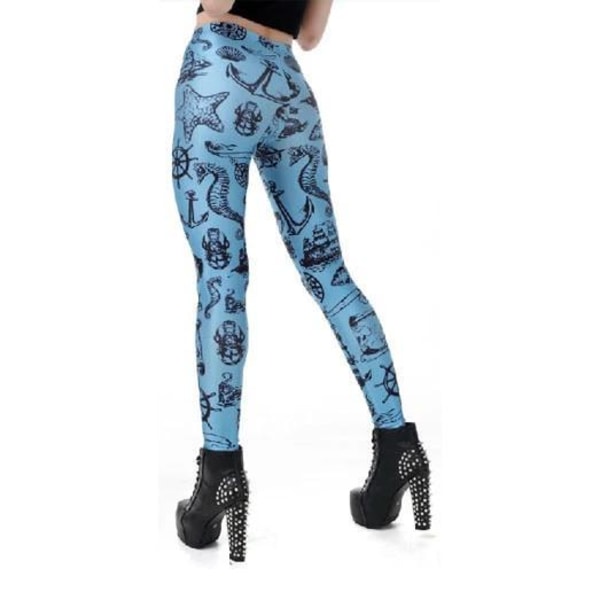 Vind och Segel Leggings Blue S