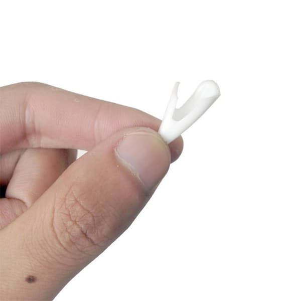 Vampyrtänder 2,6 cm 2-pack med blodampuller Halloween Vit one size