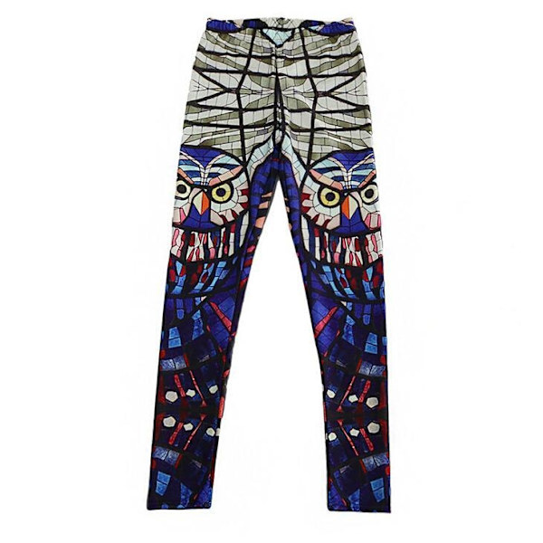 Fånga Ugglan Leggings Multicolor XL