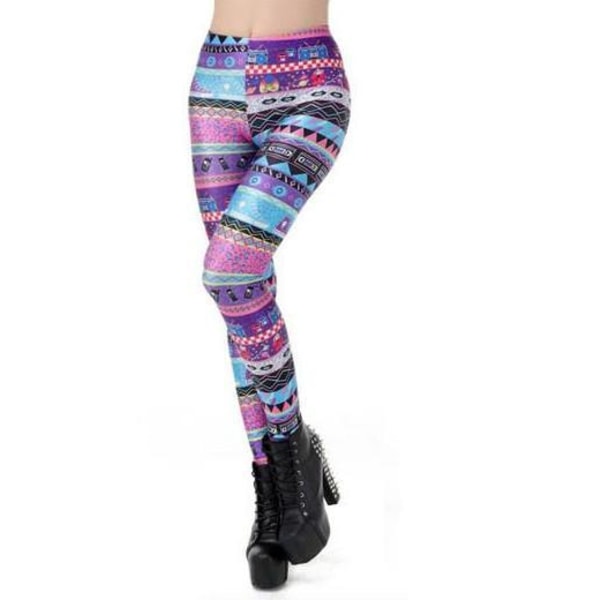 80-Tals Leggings MultiColor S