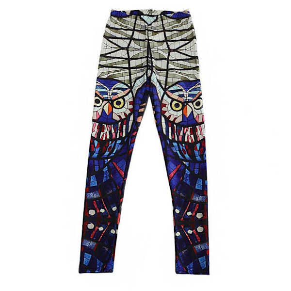 Fånga Ugglan Leggings MultiColor S