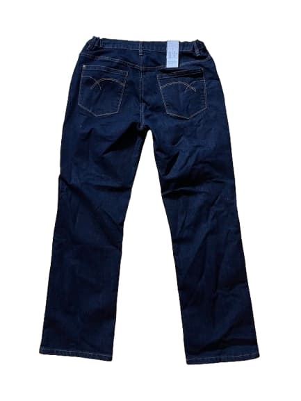 Time Vivian 19 Jeans Blå Justerbar midja Blå M
