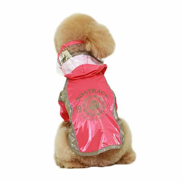 Regnjacka Röd Regntäcke för hunden Red XXL